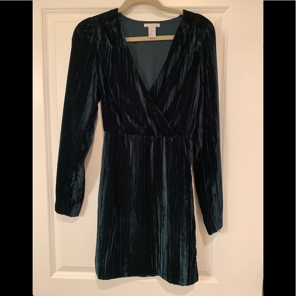 Velvet Dark Green Dress
